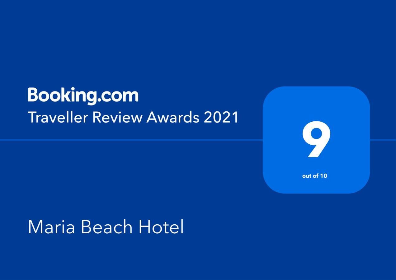 Maria Beach Hotel Kissamos Exterior photo