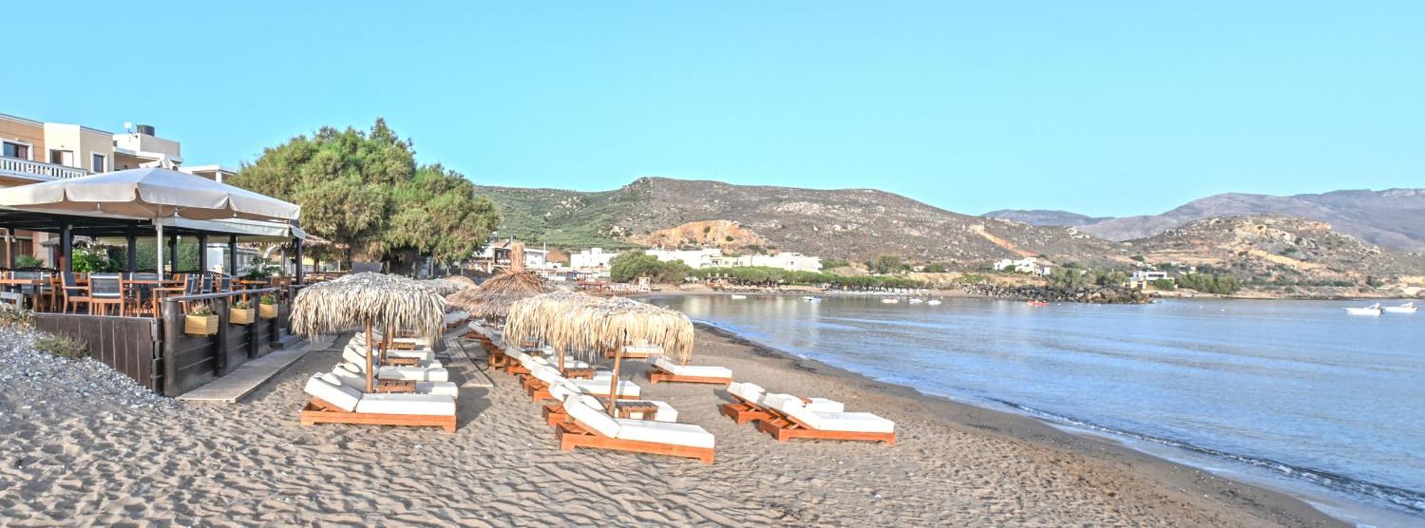 Maria Beach Hotel Kissamos Exterior photo